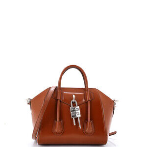Givenchy Mini Antigona Lock Bag Leather